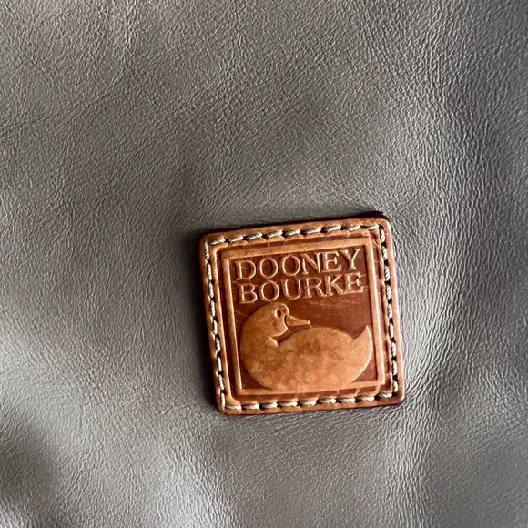 Bundle of Dooney & Bourke McKenzie Hobo with wallet. color: Taupe - Picture 9 of 17